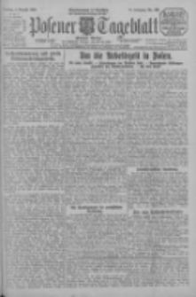 Posener Tageblatt (Posener Warte) 1925.08.07 Jg.64 Nr180