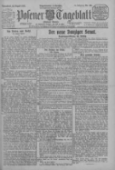 Posener Tageblatt (Posener Warte) 1925.08.22 Jg.64 Nr192