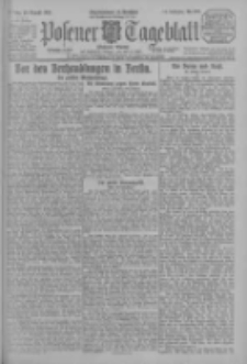 Posener Tageblatt (Posener Warte) 1925.08.28 Jg.64 Nr197