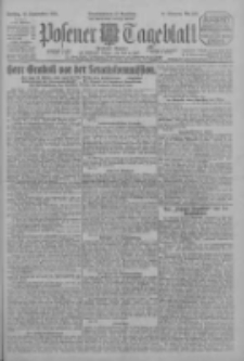 Posener Tageblatt (Posener Warte) 1925.09.18 Jg.64 Nr215