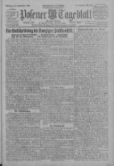 Posener Tageblatt (Posener Warte) 1925.09.23 Jg.64 Nr219