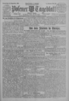 Posener Tageblatt (Posener Warte) 1925.09.24 Jg.64 Nr220
