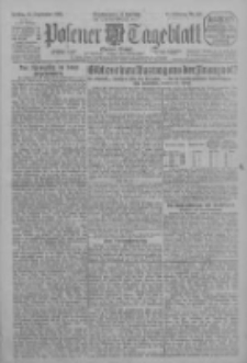 Posener Tageblatt (Posener Warte) 1925.09.25 Jg.64 Nr221