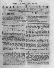 Allgemeine deutsche Garten-Zeitung. 1823.01.07 No.2