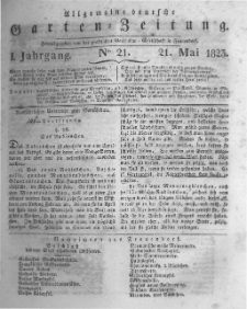 Allgemeine deutsche Garten-Zeitung. 1823.05.21 No.21