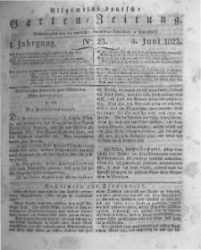 Allgemeine deutsche Garten-Zeitung. 1823.06.04 No.23