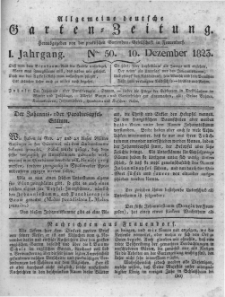 Allgemeine deutsche Garten-Zeitung. 1823.12.10 No.50