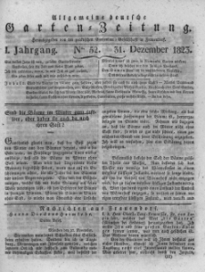 Allgemeine deutsche Garten-Zeitung. 1823.12.31 No.52