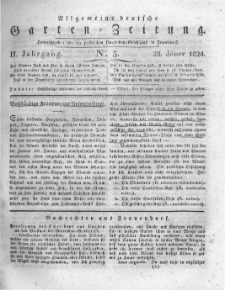 Allgemeine deutsche Garten-Zeitung. 1824.01.28 No.5