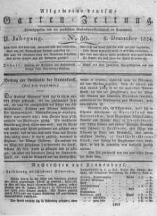 Allgemeine deutsche Garten-Zeitung. 1824.12.08 No.50
