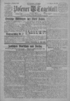 Posener Tageblatt (Posener Warte) 1925.10.03 Jg.64 Nr228