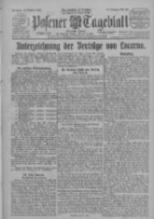 Posener Tageblatt (Posener Warte) 1925.10.18 Jg.64 Nr241