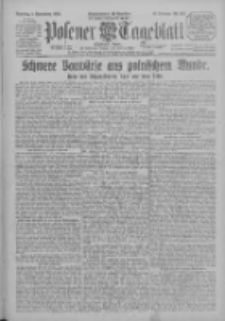 Posener Tageblatt (Posener Warte) 1925.11.03 Jg.64 Nr254