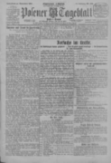 Posener Tageblatt (Posener Warte) 1925.11.21 Jg.64 Nr270