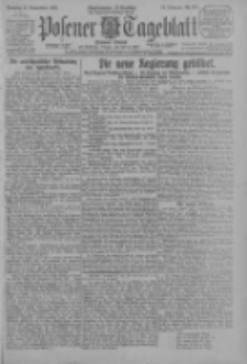 Posener Tageblatt (Posener Warte) 1925.11.22 Jg.64 Nr271