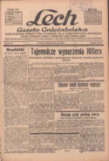 Lech.Gazeta Gnieźnieńska: codzienne pismo polityczne dla wszystkich stanów. Dodatki: tygodniowy "Lechita" i powieściowy oraz dwutygodnik "Leszek" 1936.01.28 R.36 Nr22