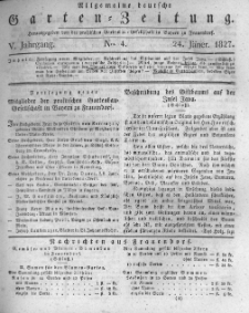 Allgemeine deutsche Garten-Zeitung. 1827.01.24 No.4