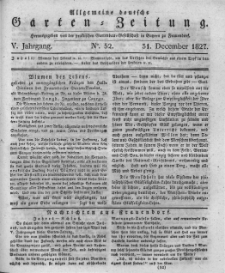 Allgemeine deutsche Garten-Zeitung. 1827.12.31 No.52
