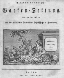 Allgemeine deutsche Garten-Zeitung. 1828.01.01 No.1