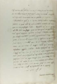 Joannes Chojeński episcopus nominatus Cracoviensis, Kraków 03.09.1537