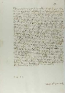 Alexander Sculteti canonicus Varmiensis, Frombork 13.08.1538