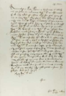 Adrianus abbas Olive, abbas Pelplini, Pelplin 04.03.1548