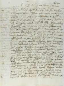 Josephus Ciprianus ad Stanislaum Hosium episcopum Varmiensem, Rzym 13.07.1564