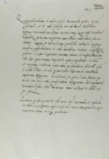 Sigismundus rex Poloniae ad Paulum Wolski vicecancellarium, Lw&oacute;w ok. 30.08.1537