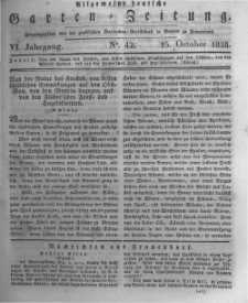 Allgemeine deutsche Garten-Zeitung. 1828.10.15 No.42