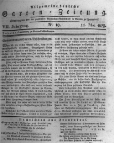 Allgemeine deutsche Garten-Zeitung. 1829.05.11 No.19