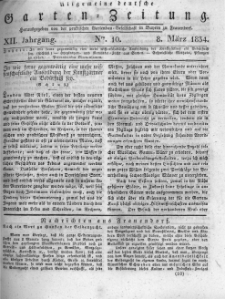 Allgemeine deutsche Garten-Zeitung. 1834.03.08 No.10