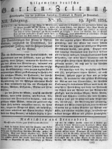 Allgemeine deutsche Garten-Zeitung. 1834.04.19 No.16