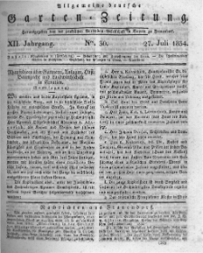 Allgemeine deutsche Garten-Zeitung. 1834.07.27 No.30