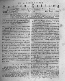 Allgemeine deutsche Garten-Zeitung. 1835.06.14 No.24