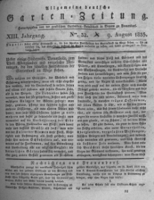 Allgemeine deutsche Garten-Zeitung. 1835.08.09 No.32