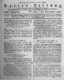 Allgemeine deutsche Garten-Zeitung. 1835.12.16 No.50