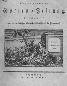 Allgemeine deutsche Garten-Zeitung. 1836.01.01 No.1