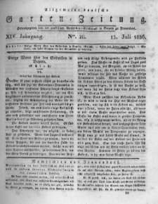 Allgemeine deutsche Garten-Zeitung. 1836.07.13 No.28