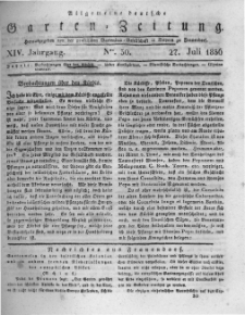 Allgemeine deutsche Garten-Zeitung. 1836.07.27 No.30