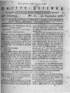 Allgemeine deutsche Garten-Zeitung. 1836.09.16 No.37