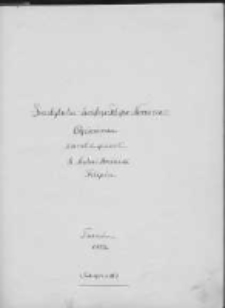 Instytutu Świętego Filipa Neriusza Objaśnienia zebrał i spisałX. Antoni Brzeziński Filipin. (Exemplarz II.)