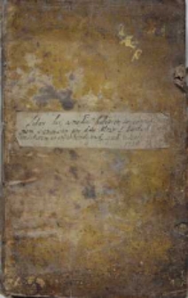 Liber hic a medio habet in se connotationem summarum pro dote Altari S(anctae) Barbarae V(irginis) et M(artyris) Fundatarum et inscribendarum etc. quae videnda est 1736