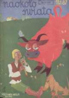 Naokoło Świata: ilustrowany miesięcznik: dodatek do Tygodnika Illustrowanego 1931 lipiec Nr87