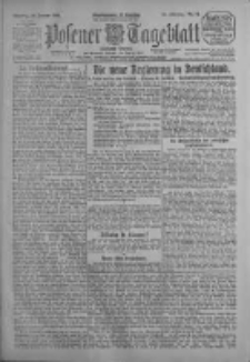 Posener Tageblatt (Posener Warte) 1926.01.19 Jg.65 Nr14