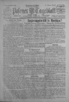 Posener Tageblatt (Posener Warte) 1926.01.22 Jg.65 Nr17