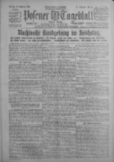 Posener Tageblatt (Posener Warte) 1926.02.12 Jg.65 Nr34