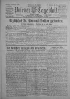 Posener Tageblatt (Posener Warte) 1926.02.14 Jg.65 Nr36