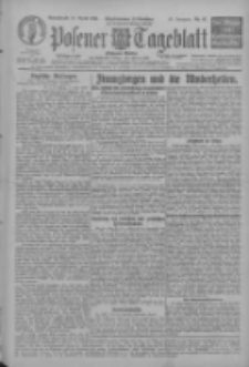 Posener Tageblatt (Posener Warte) 1926.04.17 Jg.65 Nr87