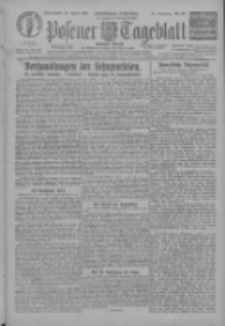 Posener Tageblatt (Posener Warte) 1926.04.24 Jg.65 Nr93