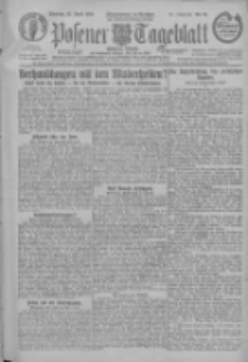 Posener Tageblatt (Posener Warte) 1926.04.25 Jg.65 Nr94